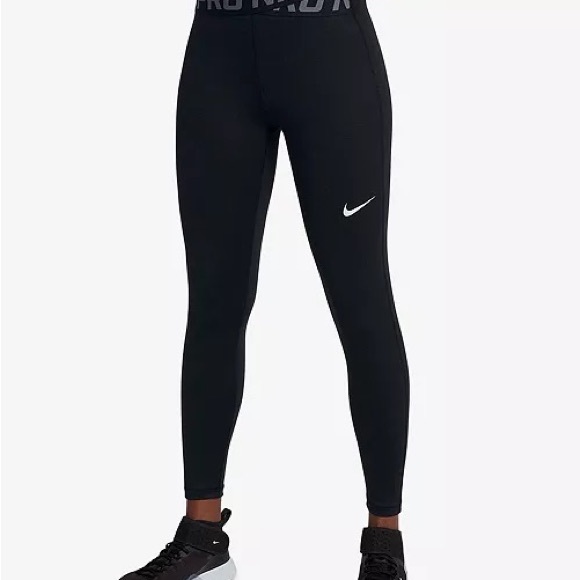 NIKE Pro Women’s Crossover Waist Leggings - Size S - Picture 6 of 6